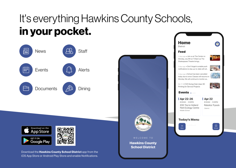 It's everything Hawkins County Schools, in your pocket.